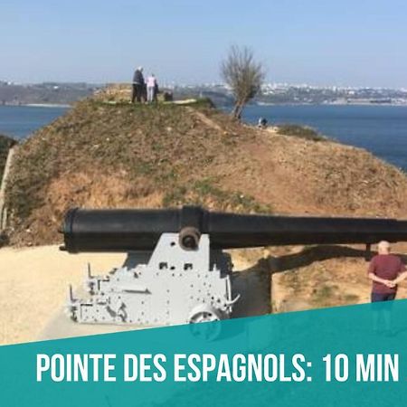 Appartamento Authentique Penty Au Coeur Du Bourg Roscanvel Esterno foto