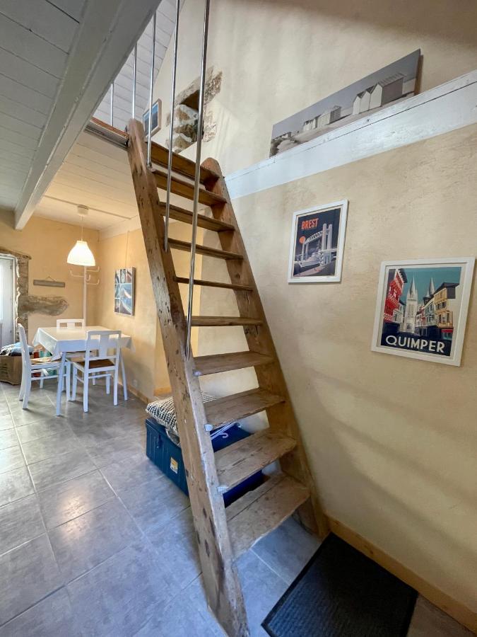 Appartamento Authentique Penty Au Coeur Du Bourg Roscanvel Esterno foto